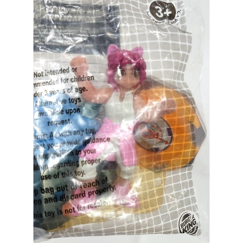 2002 Mariah Wong Chen Mao 3" Burger King Anime Action Figure Beyblade NIB